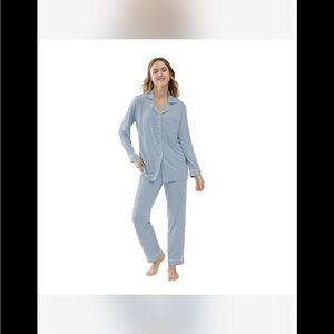 Women's Light Blue Pajama Set new in package